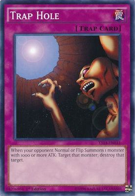 Trap Hole - YS14-EN031 - Common 1st Edition Starter Deck: Super Starter: Space-Time Showdown [YS14]