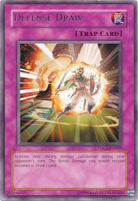 Defense Draw - TDGS-EN065 - Rare Unlimited The Duelist Genesis [TDGS] Unlimited Singles