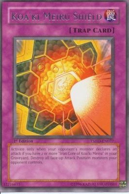 Koa&#39;ki Meiru Shield - TSHD-EN077 - Rare 1st Edition The Shining Darkness [TSHD] 1st Edition Singles