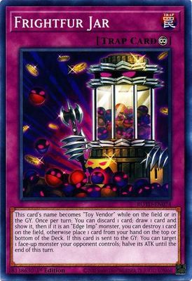 Frightfur Jar - ROTD-EN074 - Common 1st Edition Rise of the Duelist [ROTD] 1st Edition Singles