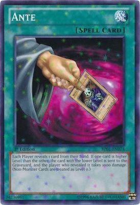 Ante - BP01-EN074 - Starfoil Rare 1st Edition Battle Pack: Epic Dawn 1st Edition Starfoil Singles