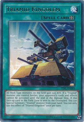 Triamid Kingolem - TDIL-EN064 - Rare Unlimited The Dark Illusion Unlimited Singles