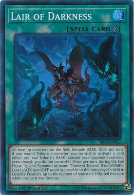 Lair of Darkness - SR06-EN022 - Super Rare 1st Edition Lair of Darkness 1st Edition Singles