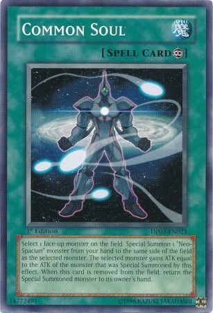 Common Soul - DP03-EN023 - Common 1st Edition Duelist Pack: Jaden Yuki 2 1st Edition Singles