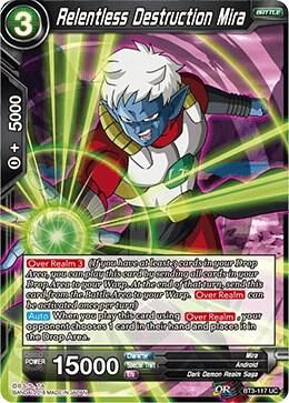 Relentless Destruction Mira - Cross Worlds (DBS-B03) Cross Worlds