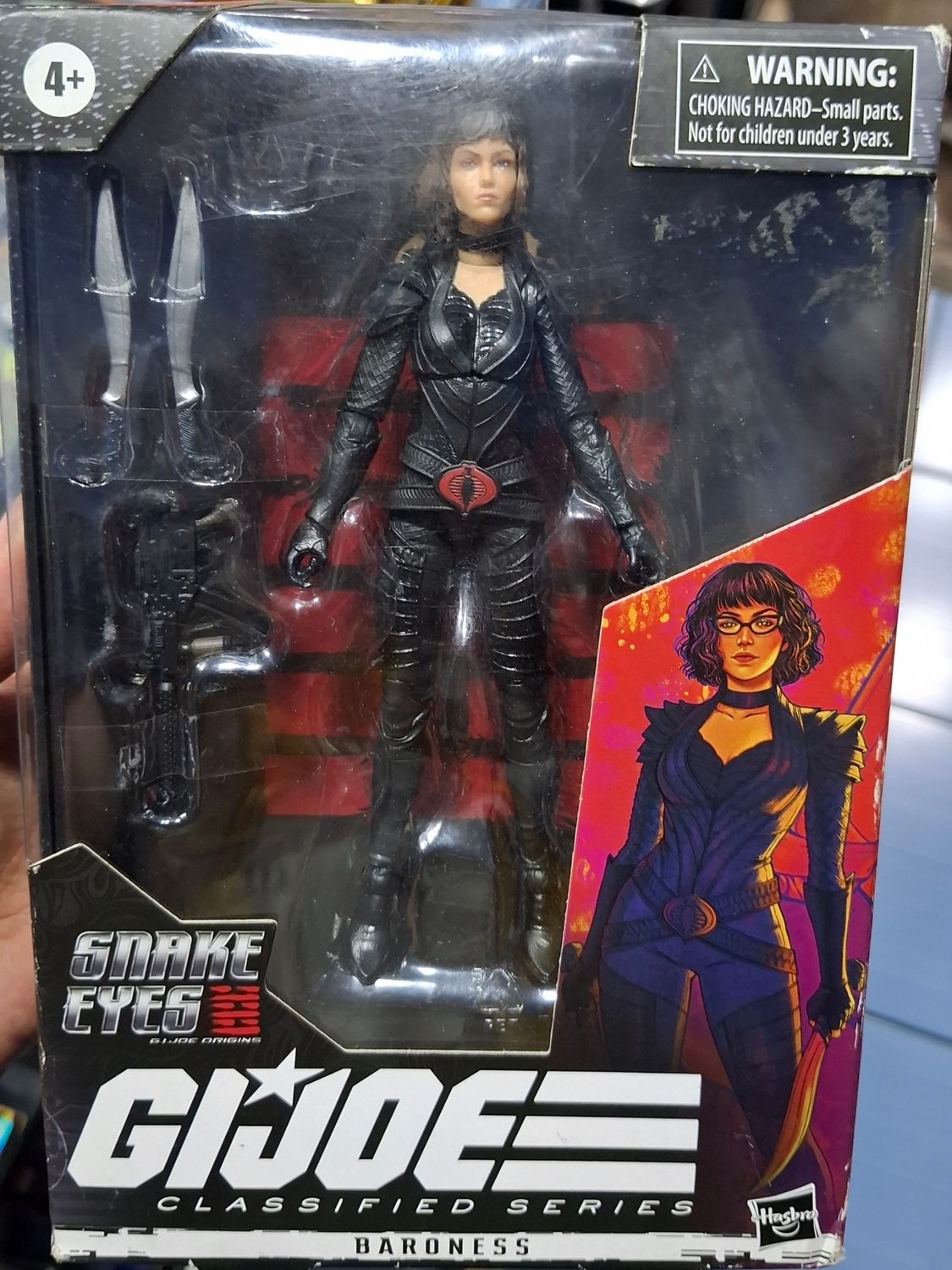 SH13 GI Joe Figura Baroness Figura 6 Pulgadas