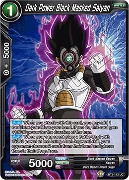 Dark Power Black Masked Saiyan - Miraculous Revival (DBS-B05) Miraculous Revival
