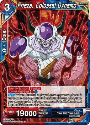 Frieza, Colossal Dynamo - Rise of the Unison Warrior (DBS-B10) Rise of the Unison Warrior