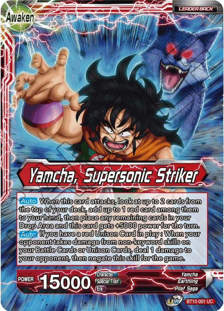 Yamcha // Yamcha, Supersonic Striker - Rise of the Unison Warrior (DBS-B10) Rise of the Unison Warrior