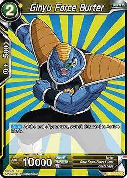 Ginyu Force Burter - Galactic Battle (DBS-B01) Galactic Battle