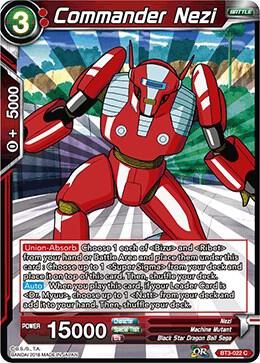 Commander Nezi - Cross Worlds (DBS-B03) Cross Worlds