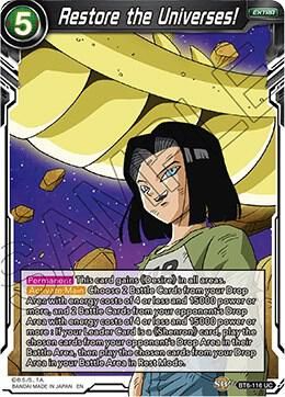 Restore the Universes! - Destroyer Kings (DBS-B06) Destroyer Kings