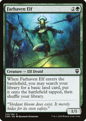 Farhaven Elf 225/361 - Commander Legends (CMR)