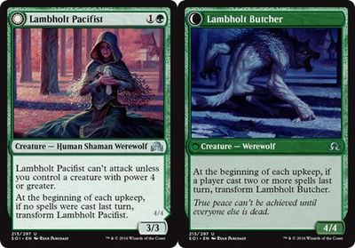 Lambholt Pacifist | Lambholt Butcher 215/297 - Shadows over Innistrad Singles