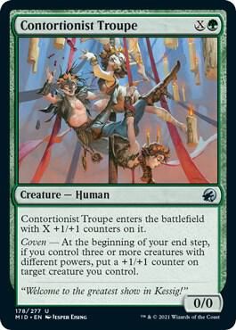 Contortionist Troupe 178/277 - Innistrad: Midnight Hunt (MID)