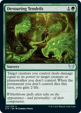 Devouring Tendrils 126/275 - Strixhaven: School of Mages (STX)