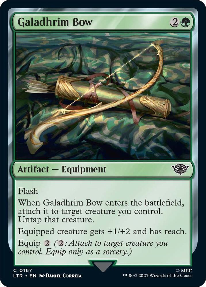 Galadhrim Bow 0167 - Universes Beyond: The Lord of the Rings: Tales of Middle-earth (LTR)