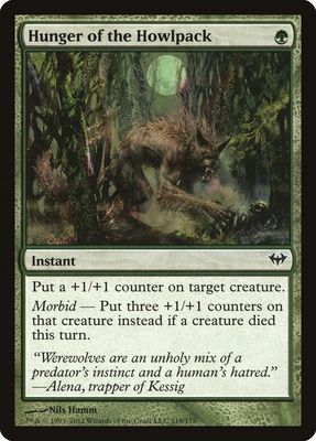 Hunger of the Howlpack 119/158 - Dark Ascension (DKA)