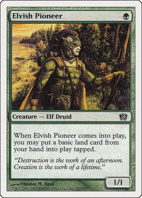 Elvish Pioneer 243/350 - 8th Edition (8ED)