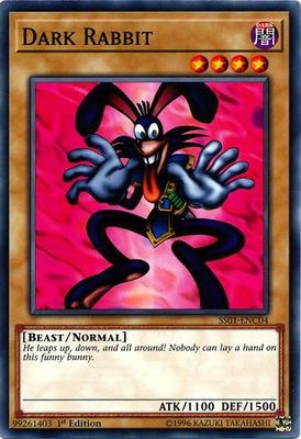 Dark Rabbit - SS01-ENC04 - Common 1st Edition Speed Duel Starter Decks: Destiny Masters Singles