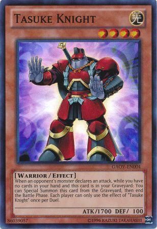 Tasuke Knight - GAOV-EN004 - Super Rare Unlimited Galactic Overlord Unlimited Singles