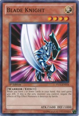 Blade Knight - YS11-EN014 - Common 1st Edition Starter Deck: Dawn of the Xyz 1st Edition Singles