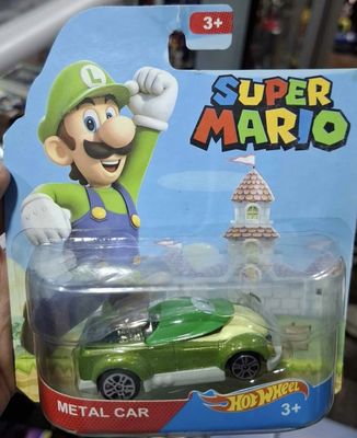 SJ Luigi Hot Wheels Super Mario Hot Wheels