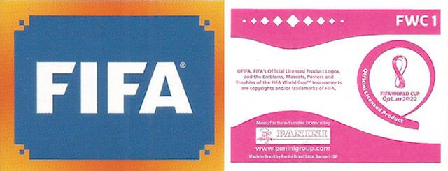Panini - FIFA World Cup Qatar 2022  Sticker Versions FWC1