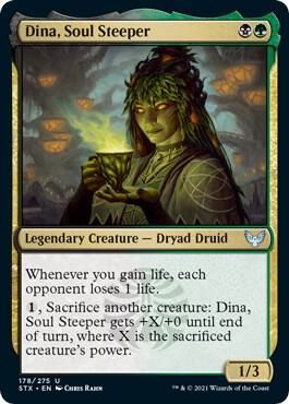 Dina, Soul Steeper 178/275 - Strixhaven: School of Mages (STX)