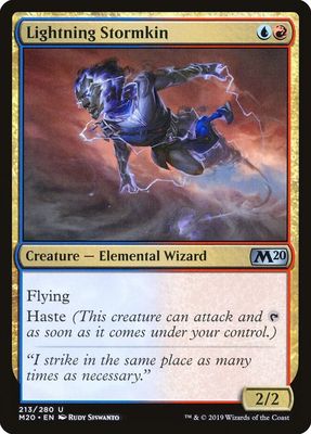 Lightning Stormkin 213/280 - Core Set 2020 (M20)