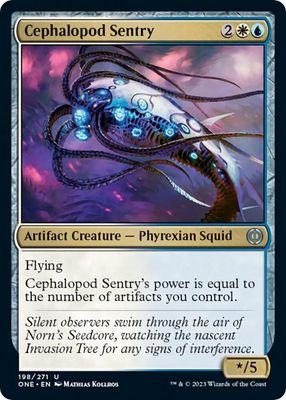 Cephalopod Sentry 198/271 - Phyrexia: All Will Be One (ONE)