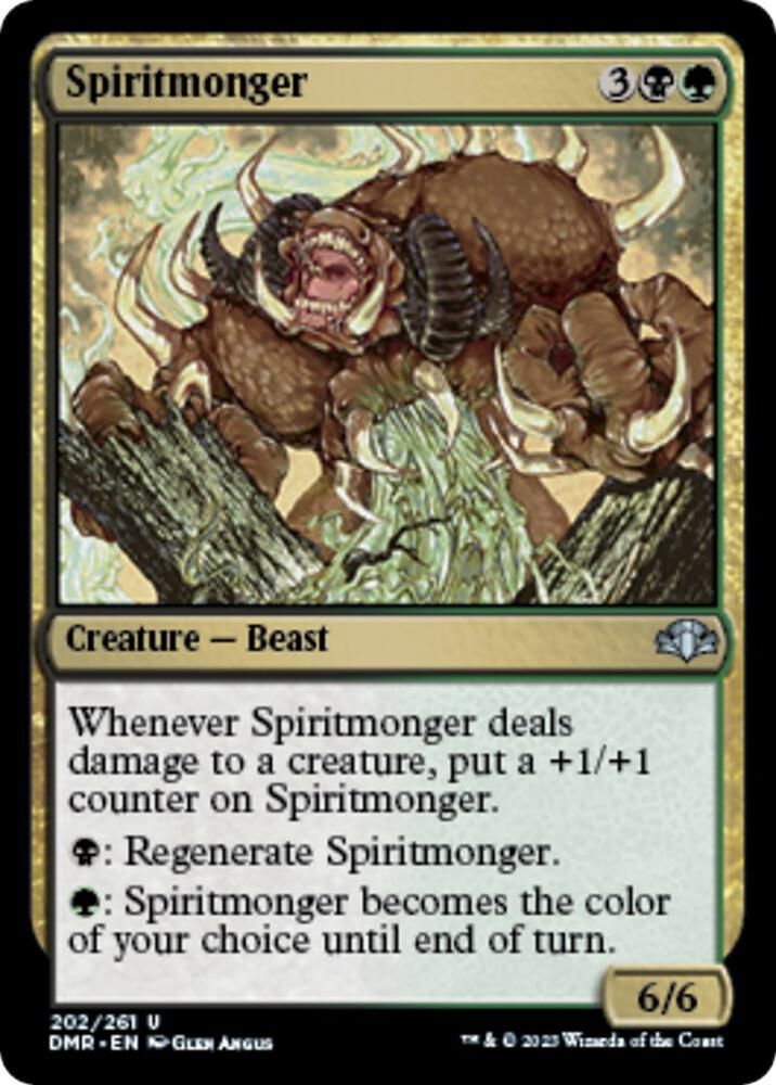 Spiritmonger 202/261 - Dominaria Remastered (DMR)
