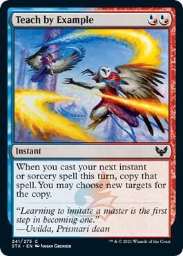 Teach by Example 241/275 - Strixhaven: School of Mages (STX)