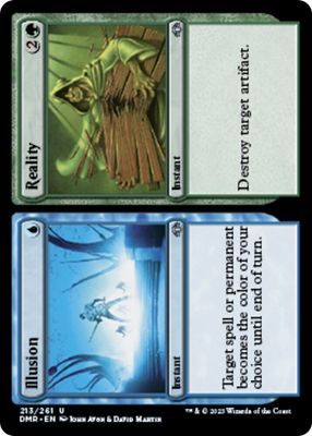 Illusion // Reality 213/261 - Dominaria Remastered (DMR)