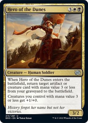 Hero of the Dunes 213/287 - The Brothers&#39; War (BRO)