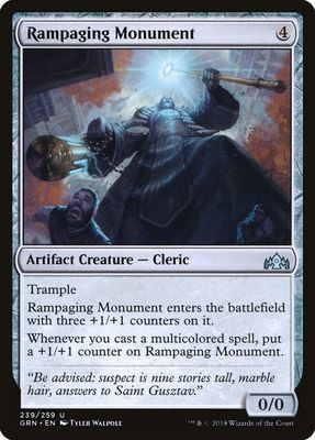 Rampaging Monument 239/259 - Guilds of Ravnica (GRN)