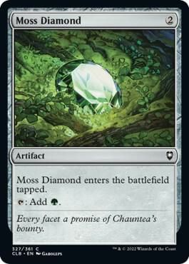Moss Diamond 327/361 - Commander Legends: Battle for Baldur&#39;s Gate (CLB) (Español)