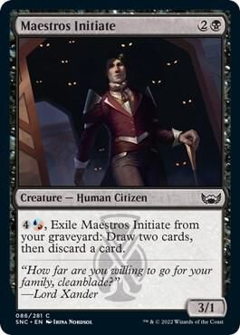 Maestros Initiate 086/281 - Streets of New Capenna (SNC) (Español)