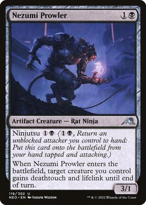 Nezumi Prowler 116/302 - Kamigawa: Neon Dynasty (NEO) (Español)