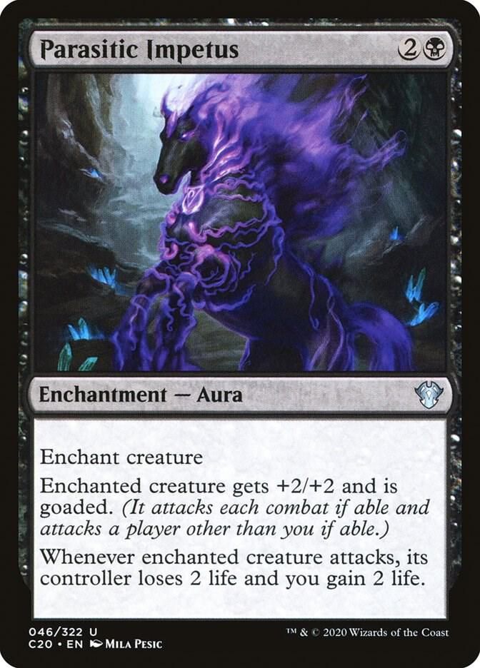 Parasitic Impetus 046/322 - Commander 2020 (C20) (Español)