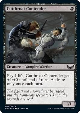 Cutthroat Contender - Streets of New Capenna (SNC) (Español)