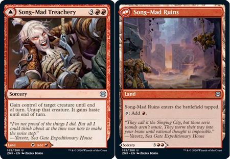 Song-Mad Treachery | Song-Mad Ruins 165/280 - Zendikar Rising Singles (Español)