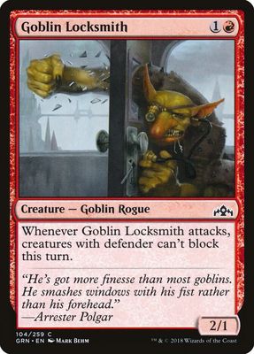 Goblin Locksmith 104/259 - Guilds of Ravnica (GRN) (Español)