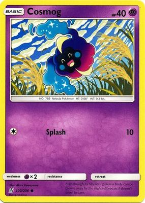 Cosmog - 100/236 - Common Sun &amp; Moon: Unified Minds Singles