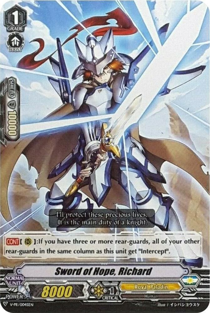 Sword of Hope, Richard - V Promo Cards (VPR) V Promo Cards