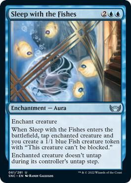 Sleep with the Fishes 061/281- Streets of New Capenna (SNC) (Español)