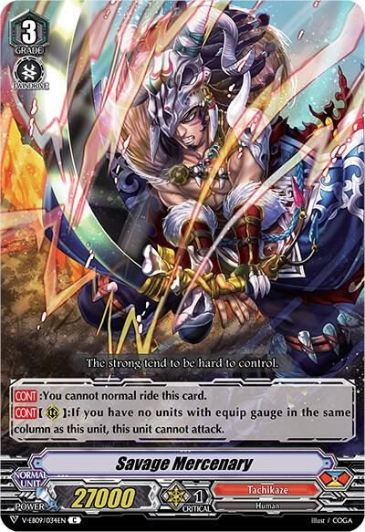 Savage Mercenary - V-EB09: The Raging Tactics (V-EB09) V-EB09: The Raging Tactics