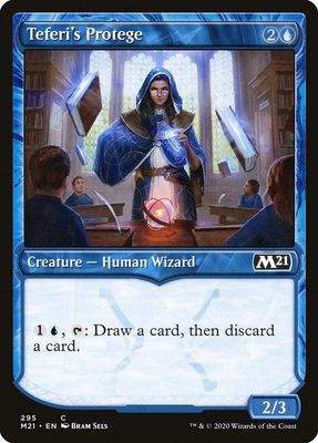 Teferi&#39;s Protege (Showcase) 295 - Core Set 2021 (M21) (Español)