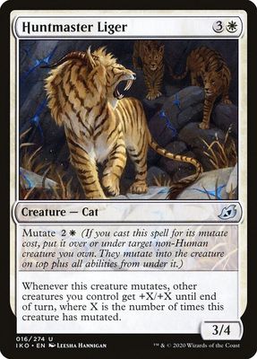 Huntmaster Liger 016/274 - Ikoria: Lair of Behemoths (IKO) (Español)