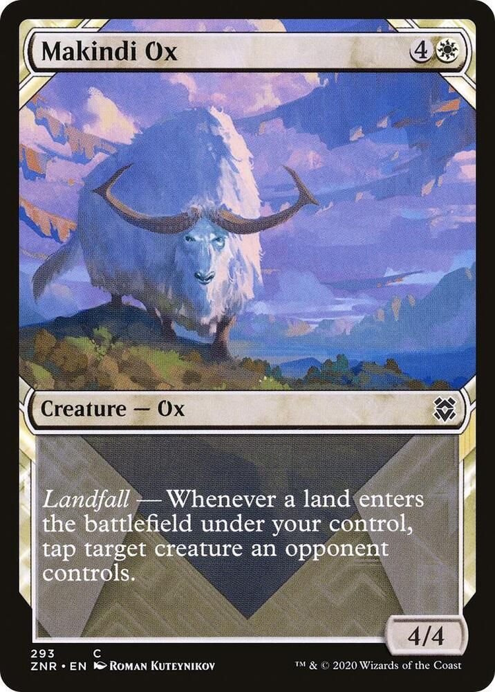 Makindi Ox 293 - Zendikar Rising (ZNR) (Español)